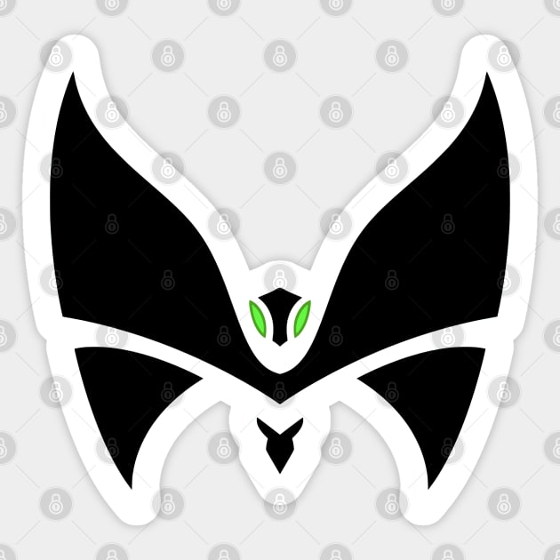 Papillion Ohger Face Sticker by Javier Casillas